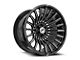 XF Offroad XF-231 Gloss Black and Milled 6-Lug Wheel; 20x12; -44mm Offset (19-23 Ranger)