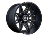 XF Offroad XF-204 Matte Black 8-Lug Wheel; 20x9; 12mm Offset (20-24 Sierra 2500 HD)