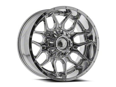 XF Offroad XF-222 Chrome 8-Lug Wheel; 20x12; -44mm Offset (07-10 Silverado 2500 HD)