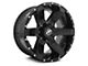 XF Offroad XF-214 Gloss Black with Gloss Black Inserts 6-Lug Wheel; 22x12; -44mm Offset (21-24 Yukon)
