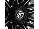XF Offroad XF-220 Gloss Black Milled and Milled Dots 6-Lug Wheel; 18x9; 12mm Offset (21-24 Yukon)