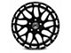 XFX Flow XFX-301 Gloss Black Milled 8-Lug Wheel; 24x14; -76mm Offset (11-14 Sierra 2500 HD)