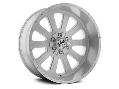 XFX Flow XFX-302 Brushed Milled 8-Lug Wheel; 20x12; -44mm Offset (10-18 RAM 2500)