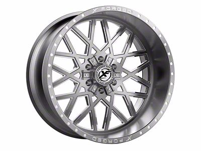 XFX Flow XFX-307 Brushed Milled 8-Lug Wheel; 20x12; -44mm Offset (10-18 RAM 2500)