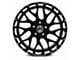 XFX Flow XFX-301 Gloss Black Milled 8-Lug Wheel; 20x12; -44mm Offset (10-18 RAM 3500 SRW)