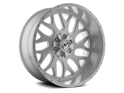 XFX Flow XFX-301 Brushed Milled 8-Lug Wheel; 20x12; -44mm Offset (11-16 F-250 Super Duty)