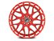 XFX Flow XFX-301 Red Milled 8-Lug Wheel; 20x12; -44mm Offset (11-16 F-250 Super Duty)