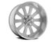 XFX Flow XFX-302 Brushed Milled 8-Lug Wheel; 20x12; -44mm Offset (11-16 F-250 Super Duty)