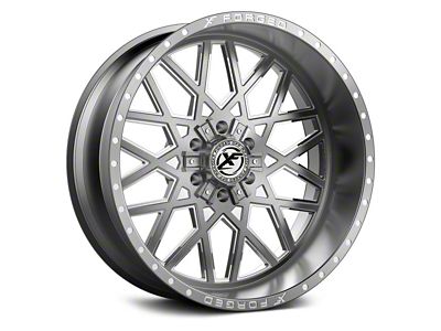 XFX Flow XFX-307 Brushed Milled 8-Lug Wheel; 24x14; -76mm Offset (11-16 F-250 Super Duty)