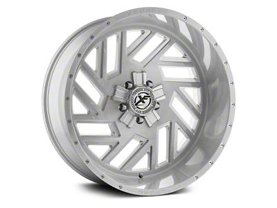 XFX Flow XFX-304 Brushed Milled 8-Lug Wheel; 24x12; -44mm Offset (23-24 F-350 Super Duty SRW)