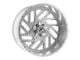 XFX Flow XFX-304 Brushed and Milled 5-Lug Wheel; 22x12; -44mm Offset (05-11 Dakota)