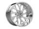 XFX Flow XFX-301 Chrome 6-Lug Wheel; 17x10; 12mm Offset (04-08 F-150)