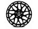 XFX Flow XFX-301 Gloss Black Milled 8-Lug Wheel; 22x12; -44mm Offset (17-22 F-350 Super Duty SRW)