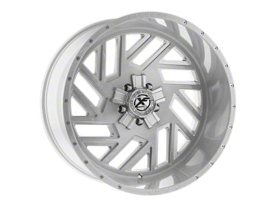 XFX Flow XFX-304 Brushed and Milled 6-Lug Wheel; 26x12; -44mm Offset (14-18 Silverado 1500)