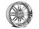 XFX Flow XFX-303 Chrome 8-Lug Wheel; 20x12; -44mm Offset (07-10 Silverado 2500 HD)