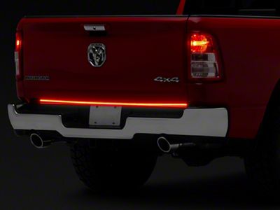 XK Glow 60-Inch Tailgate LED Light Bar with Sequential Turn Signal (Universal; Some Adaptation May Be Required)