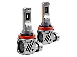 XK Glow IGNITE Series Compact LED Headlight Bulbs; Low Beam; H11 (20-25 Sierra 3500 HD)