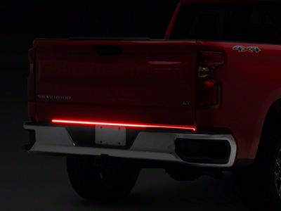 XK Glow 60-Inch Tailgate LED Light Bar with Sequential Turn Signal (Universal; Some Adaptation May Be Required)