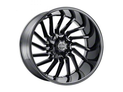 Xtreme Forged XF-16 Midnight Black 8-Lug Wheel; 20x10; -25mm Offset (11-16 F-250 Super Duty)