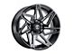 Xtreme Offroad NX-14 Midnight Black Milled 6-Lug Wheel; 20x10; -25mm Offset (09-14 F-150)