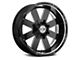 Xtreme Offroad NX-18 Midnight Black Milled 8-Lug Wheel; 20x12; -44mm Offset (11-16 F-250 Super Duty)