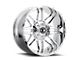 Xtreme Offroad NX-9 Midnight Black Milled 8-Lug Wheel; 20x9; 0mm Offset (11-16 F-250 Super Duty)