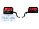 Yakima EXO LitKit License Plate and Light Kit (Universal; Some Adaptation May Be Required)