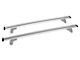 Yakima JetStream Crossbars; 50-Inch; Silver (Universal; Some Adaptation May Be Required)