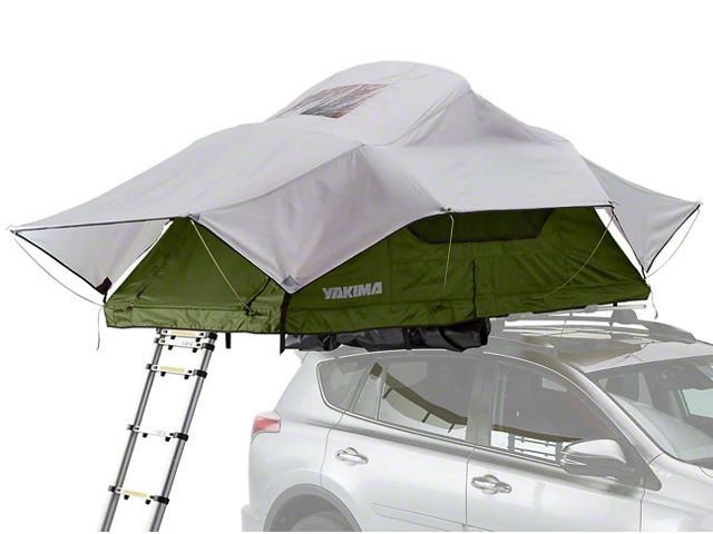 Yakima SkyRise Roof Top Tent; Medium; Green (Universal; Some Adaptation May Be Required)