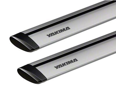 Yakima JetStream Crossbars; 50-Inch; Silver (Universal; Some Adaptation May Be Required)