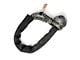 Yankum Ropes 1/2-Inch x 10-Inch Soft Shackle with Chafe Guard; Black