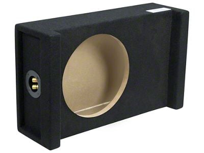 12-Inch Single Shallow Sealed Downfire Subwoofer Enclosure (Universal; Some Adaptation May Be Required)