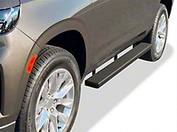 5-Inch iStep Running Boards; Black (21-25 Yukon)