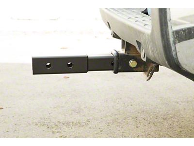 Adjustable 2-Receiver Hitch Extension; 11-Inch (Universal; Some Adaptation May Be Required)