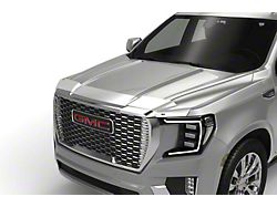 Aeroskin Hood Protector; Chrome (21-25 Yukon)