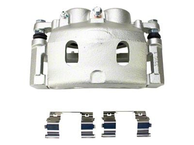 Brake Caliper; Front Driver Side (08-19 Yukon w/ Spread Finger Pad Clips))