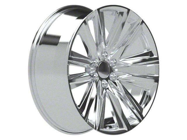 CA91 Chrome 6-Lug Wheel; 24x10; 28mm Offset (21-24 Yukon)