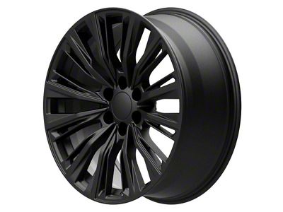 CA93 Satin Black 6-Lug Wheel; 22x9; 28mm Offset (21-24 Yukon)