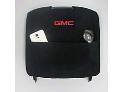 Center Console Cover with GMC Logo; Black (07-14 Yukon w/ Bucket Seats)