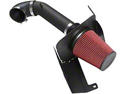 Cold Air Intake; Wrinkle Black (07-08 6.2L Yukon)