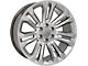 CV43 Hyper Black 6-Lug Wheel; 22x9; 24mm Offset (21-24 Yukon)