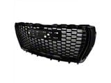 Denali Style Mesh Upper Replacement Grille; Gloss Black (21-24 Yukon)