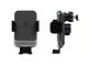 Direct Fit Phone Mount with Charging Auto Closing Cradle Head; Black (21-24 Yukon)