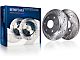 Drilled and Slotted 6-Lug Brake Rotor and Pad Kit; Rear (15-20 Yukon)