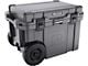 Elite Wheeled Cooler; 45-Quart; Dark Gray