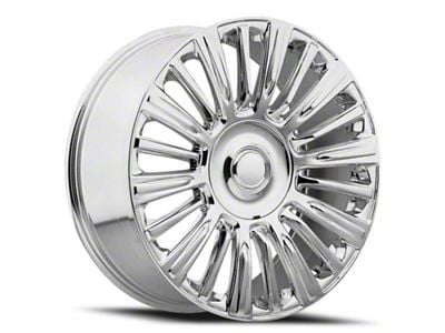 Escalade Platinum Replica Chrome 6-Lug Wheel; 22x9; 28mm Offset (21-24 Yukon)