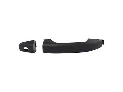 Exterior Door Handle; Front Driver Side; Black (15-17 Yukon)