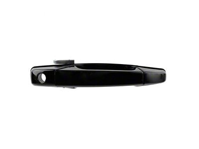 Exterior Door Handle; Front Passenger Side; Black (07-14 Yukon w/o Keyless Entry)