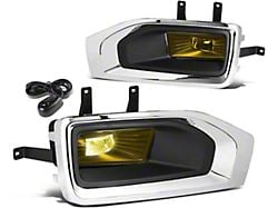 Factory Style LED Fog Lights with Switch; Amber (15-18 Yukon)