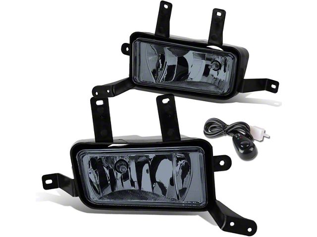 Fog Lights with Switch; Smoked (15-20 Yukon)